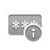 Info, password Icon