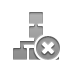 chart, Close, organizational Gray icon