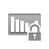 Bars, open, Audio, volume, Lock DarkGray icon