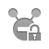 open, Vpn, Lock Gray icon