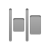 distribute, Left, horizontal Icon