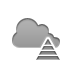 pyramid, Cloud Icon