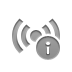 point, Access, Info Gray icon