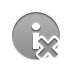 cross, Info DarkGray icon