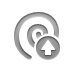 Up, Spiral, spiral up Gray icon