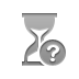 help, Hourglass DarkGray icon