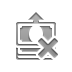 cross, tax Gray icon