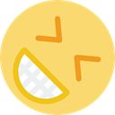 Emoticon, happy, interface, smiley, Gestures, Face, people, smile, smiling Khaki icon