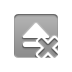 cross, Eject DarkGray icon