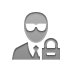 Lock, Agent Gray icon