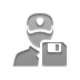 Watchman, Diskette Gray icon