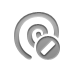 cancel, Spiral Gray icon