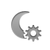 Gear, Moon Icon