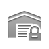Lock, warehouse DarkGray icon