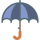 Rain, weather, Protection, rainy, Umbrellas, Umbrella DimGray icon
