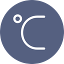 weather, temperature, thermometer, Mercury, Degrees, Celsius, Fahrenheit DimGray icon