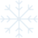 Snow, Cold, snowflake, nature, weather, winter Lavender icon
