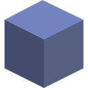 Cubes, perspective, cube, geometric, figure, figures, Geometrical, interface, shapes DarkSlateBlue icon