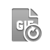 Gif, File, Format, Reload DarkGray icon