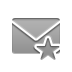 envelope, star DarkGray icon