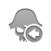 Left, Piracy DarkGray icon