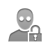 awake, open, Lock, user Icon