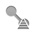 pyramid, Socket Gray icon