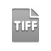 Format, File, Tiff DarkGray icon