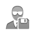 Diskette, Agent Gray icon