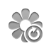 Flower, Reload DarkGray icon