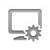 monitor, Gear Icon