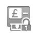 open, pound, Atm, Lock Icon