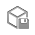Diskette Gray icon