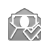 paypal, checkmark Gray icon
