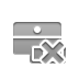 cashbox, cross DarkGray icon
