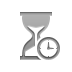 Hourglass, Clock DarkGray icon