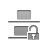 open, distribute, Lock, vertica, Bottom Icon