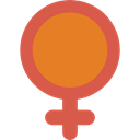 signs, Female, feminism, sign, Gender, venus, woman, Girl, Femenine, symbol IndianRed icon