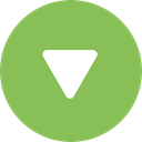 Arrows, Multimedia Option, Control, Multimedia, download, web page, buttons, down arrow YellowGreen icon