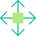 Direction, Arrows, Multimedia Option, Move, Orientation, interface Black icon