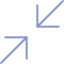 Arrows, size, Diagonal, Cursor, Resize, Multimedia Option Black icon