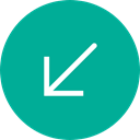 directional, Multimedia Option, Diagonal Arrow, Arrows, Multimedia, Orientation DarkCyan icon