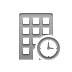 Clock, Building DarkGray icon