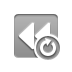 rewind, Reload DarkGray icon