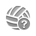 help, volleyball, Ball Gray icon