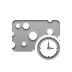 sponge, Clock DarkGray icon