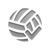 volleyball, Ball, checkmark Gray icon