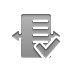 checkmark, Server, Proxy Gray icon
