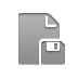 Diskette, document DarkGray icon