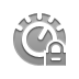 Lock, Audio DarkGray icon